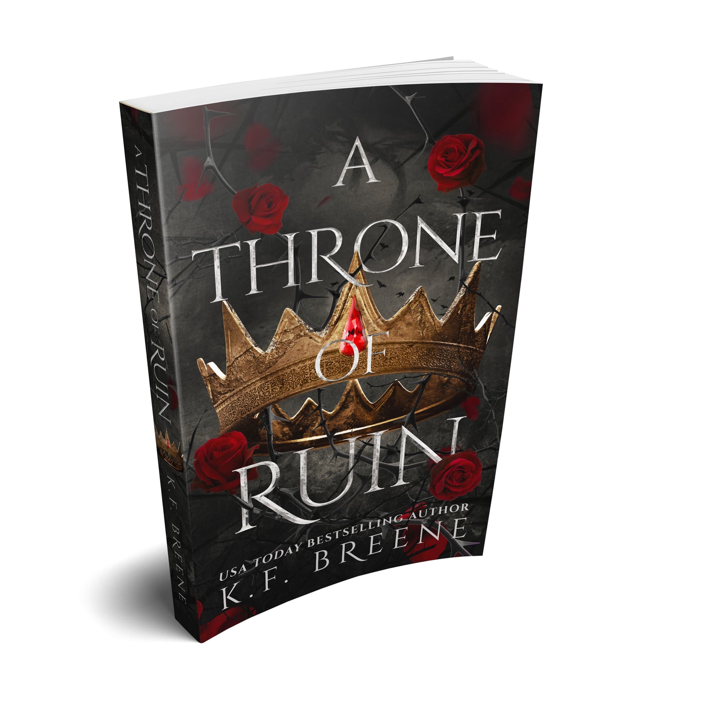 A Throne Of Ruin paperback (Deliciously Dark Fairytales - B&tB series, book 2)